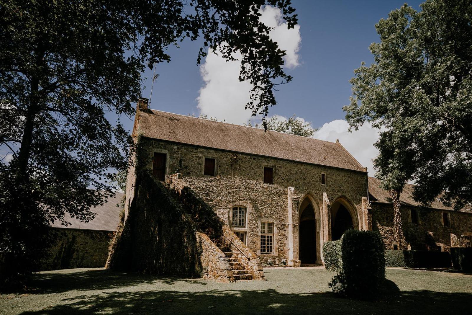 Bed and Breakfast Abbaye De Blanchelande Neufmesnil Exterior foto