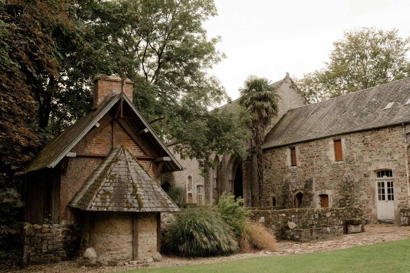 Bed and Breakfast Abbaye De Blanchelande Neufmesnil Exterior foto