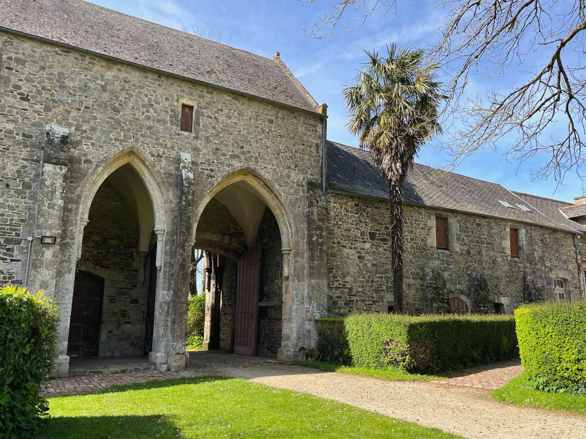 Bed and Breakfast Abbaye De Blanchelande Neufmesnil Exterior foto