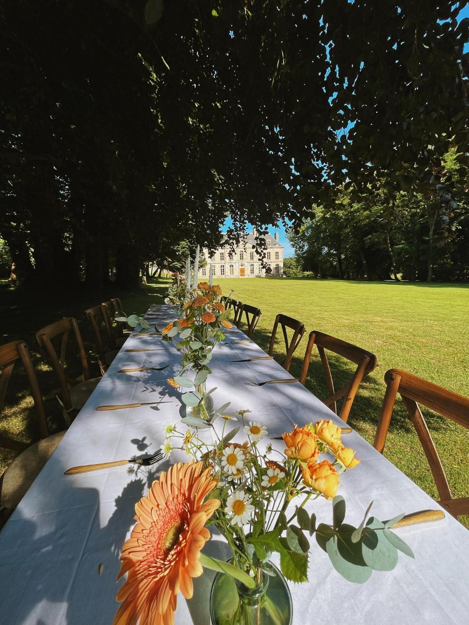 Bed and Breakfast Abbaye De Blanchelande Neufmesnil Exterior foto